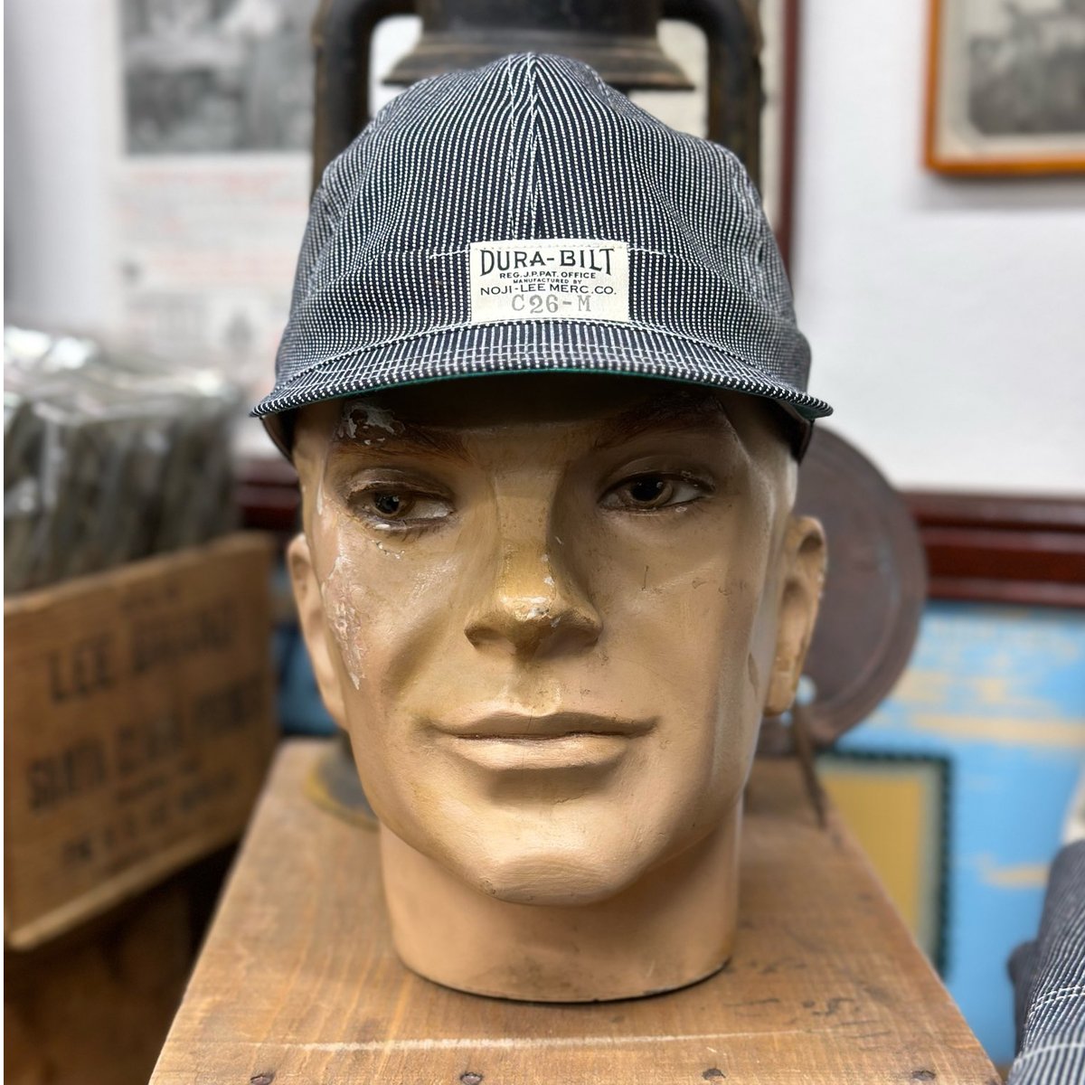 DURA-BILT WORK CAP C-26 8oz PIN STRIPE | Shank ...