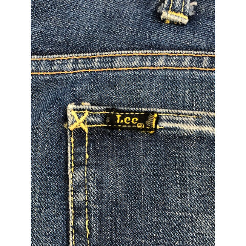 60s USA 製　Lee 101z サイド黒タグ　当て布　鬼ヒゲ　ハチノス28 60s USA 製 Lee 101z サイド黒タグ 当て布 鬼ヒゲ ハチノス28