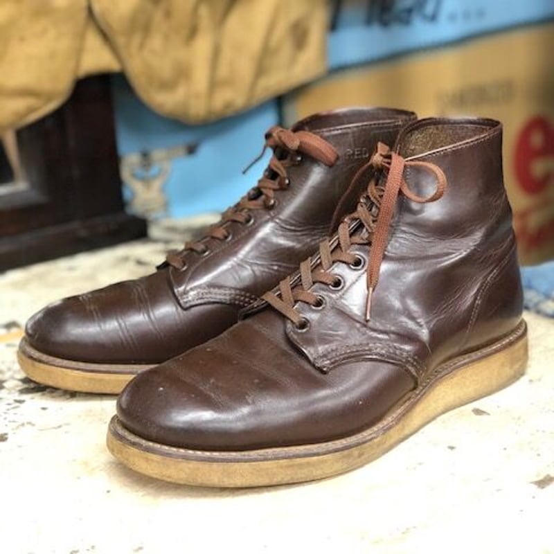 Vintage RED WING Work Boots Chocolate | Shank C
