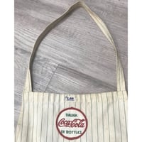 Vintage Lee Coca Cola WORK APRON WHITE