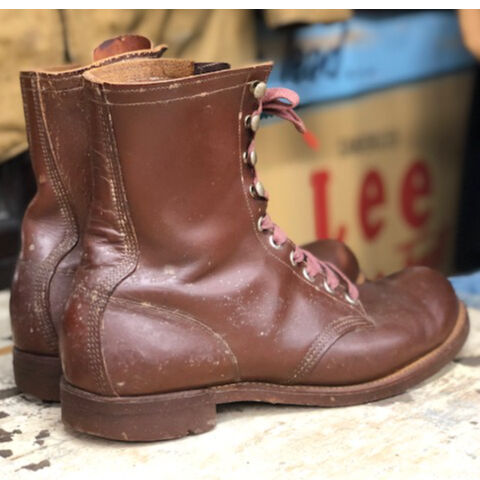 Vintage RED WING Work Boots 紺タグ | Shank Clothin