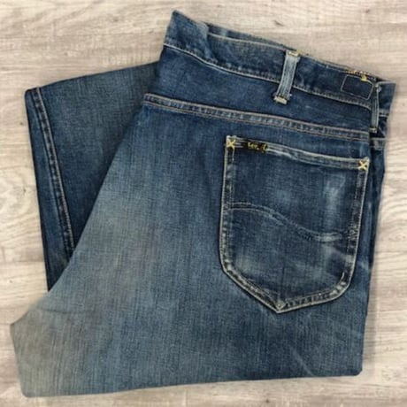 Vintage Lee 101Z サイズ表示入り黒タグ ヒゲ ハチノス