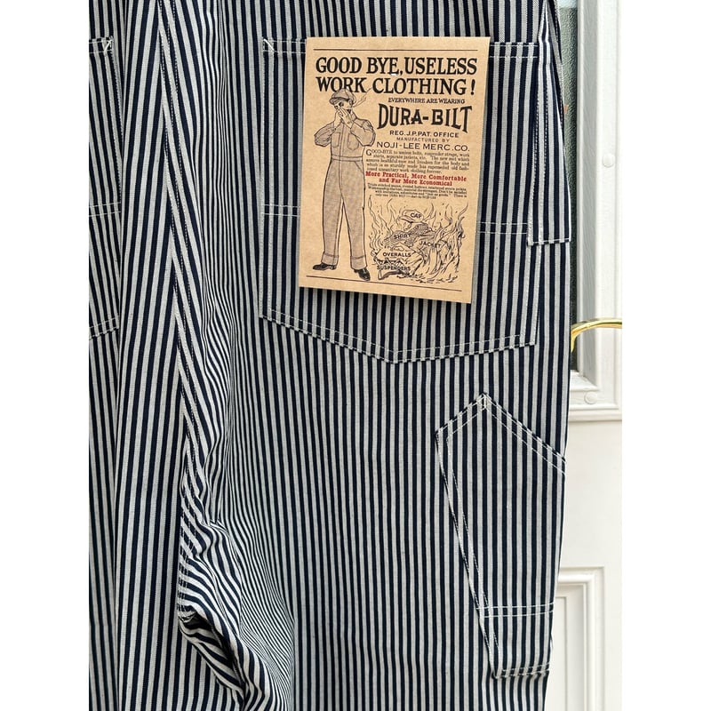 DURA-BILT OVERALLS 27-HB EXPRESS STRIPE | Shank