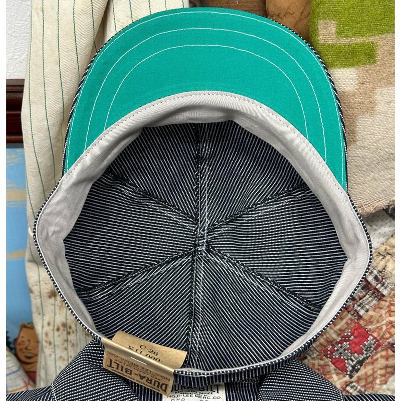 【正規品】ヌートレ　2本　オーシャン　2本　緑茶　2本　キャップ3個 DURA-BILT WORK CAP C-26 8oz PIN STRIPE | Shank