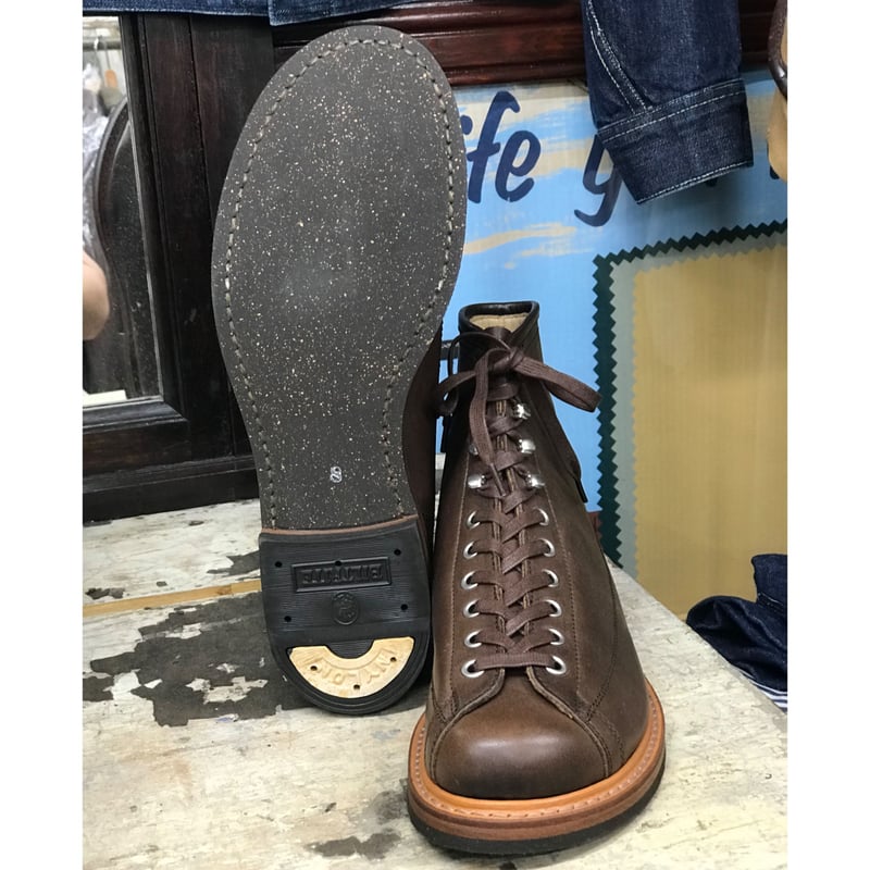 Classical Lineman Boots LOT1034 BROWN | Shank C