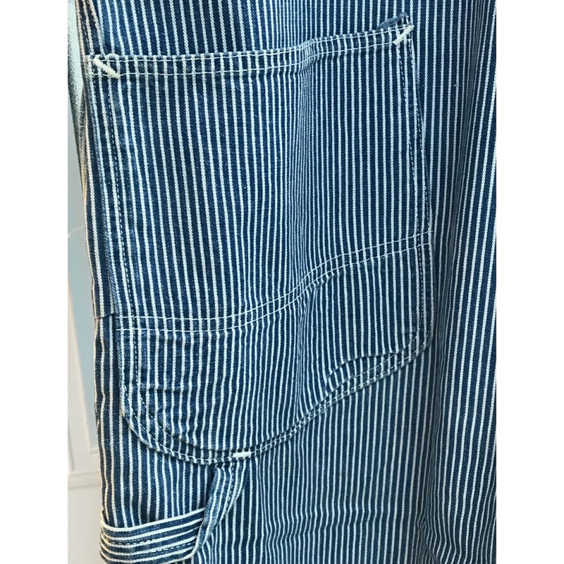 リー　Lee オーバーオール ヒッコリー　ヴィンテージ　32×33 楽天市場】【中古】未使用デッドストック LEE ヒッコリー