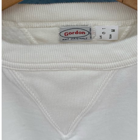 Gordon Double V Freedom Sleeve Sweat VINTAGE WHITE
