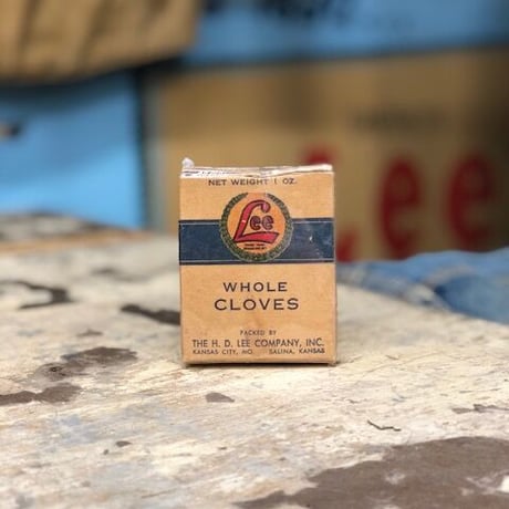 Vintage Lee WHOLE CLOVES Box
