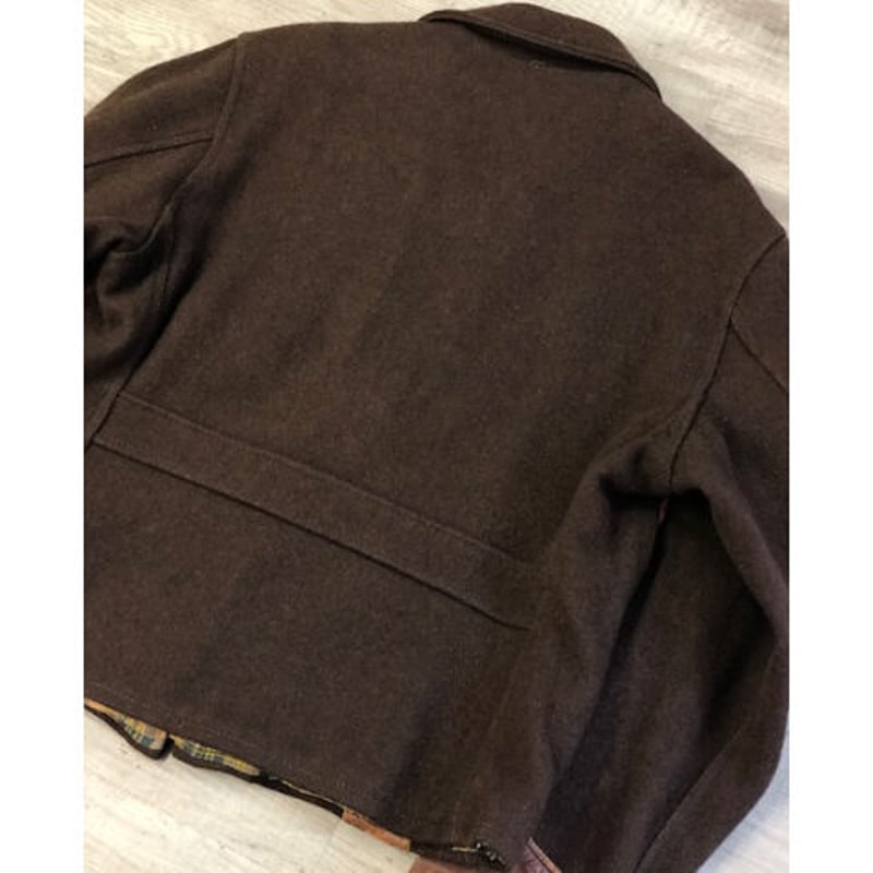 Vintage WOOL LEATHER Sports Jacket | Shank Clot