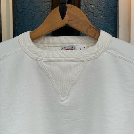 Gordon Double V Freedom Sleeve Sweat VINTAGE WHITE