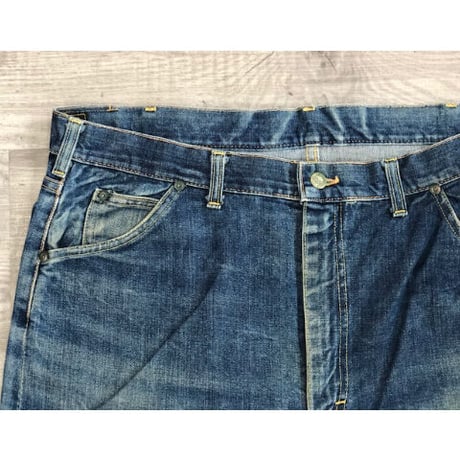 Vintage Lee 101Z サイズ表示入り黒タグ ヒゲ ハチノス