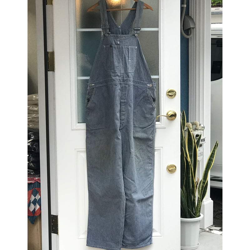Vintage Lee 36 Pin Stripe Overalls | Shank Clot