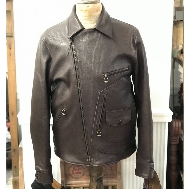 DAPPER'S JOHNSON BROS Sports Jacketサイズ40 Dappers JHONSONBROS ジョンソンブロス レザージャケット 40