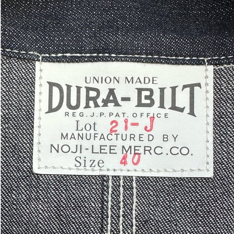 DURA-BILT SPECIAL JACKET SP21-J 10oz DENIM
