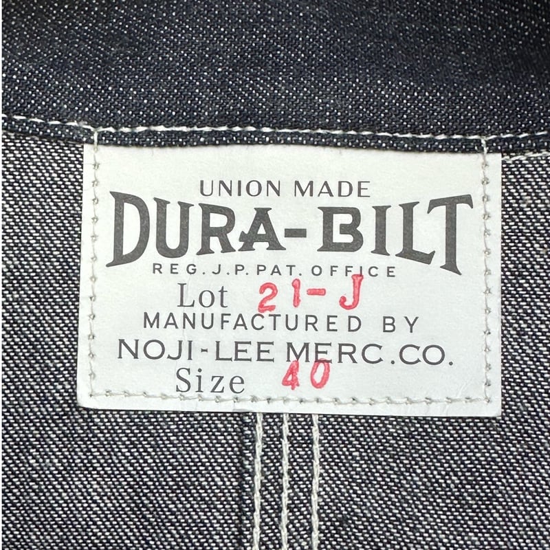 DURA-BILT SPECIAL JACKET SP21-J 10oz DENIM | Sh