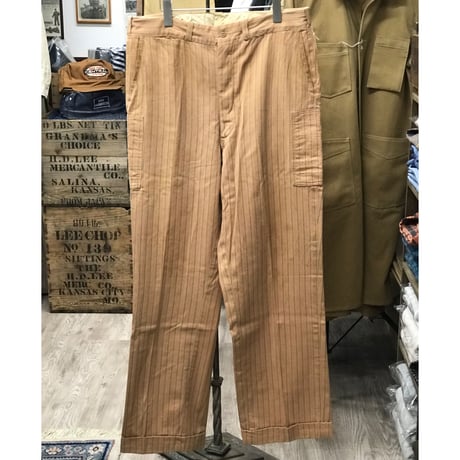 Vintage Lee Coca Cola WORKERS TROUSERS 斜めe赤タグ