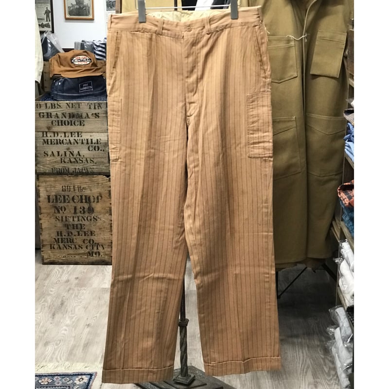 Vintage Lee Coca Cola WORKERS TROUSERS 斜めe赤タグ |...