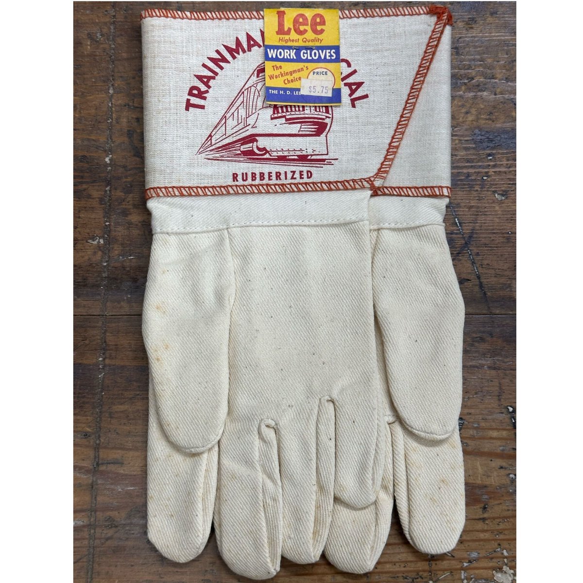 Vintage Lee DEAD STOCK WORK GLOVES | Shank Clot