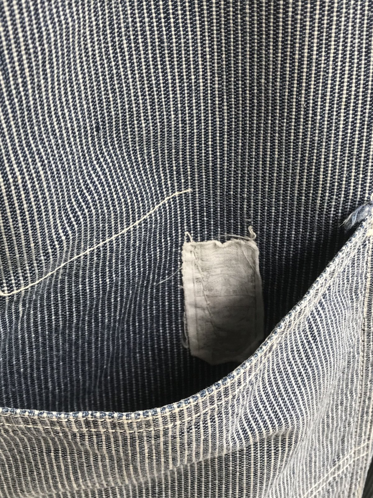 Vintage Lee 36 Pin Stripe Overalls | Shank Clot