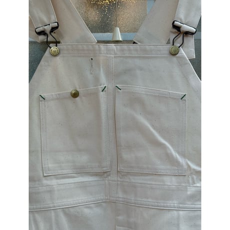 DURA-BILT 3 SERIES Low Back Overalls 34-LB OFF WHITE TWILL
