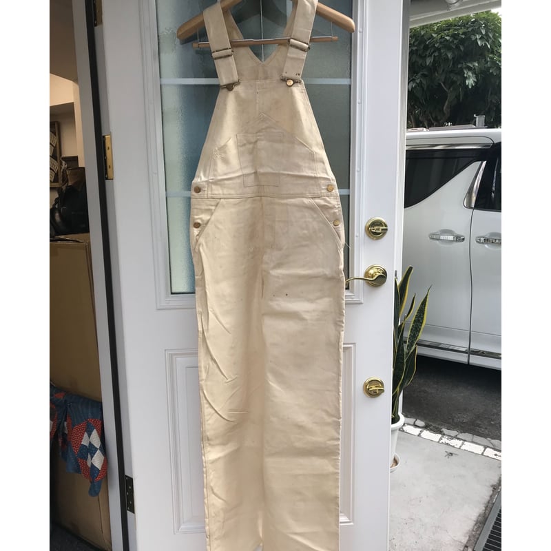 Vintage Lee WW2 S P44 Off White Overalls DEAD S
