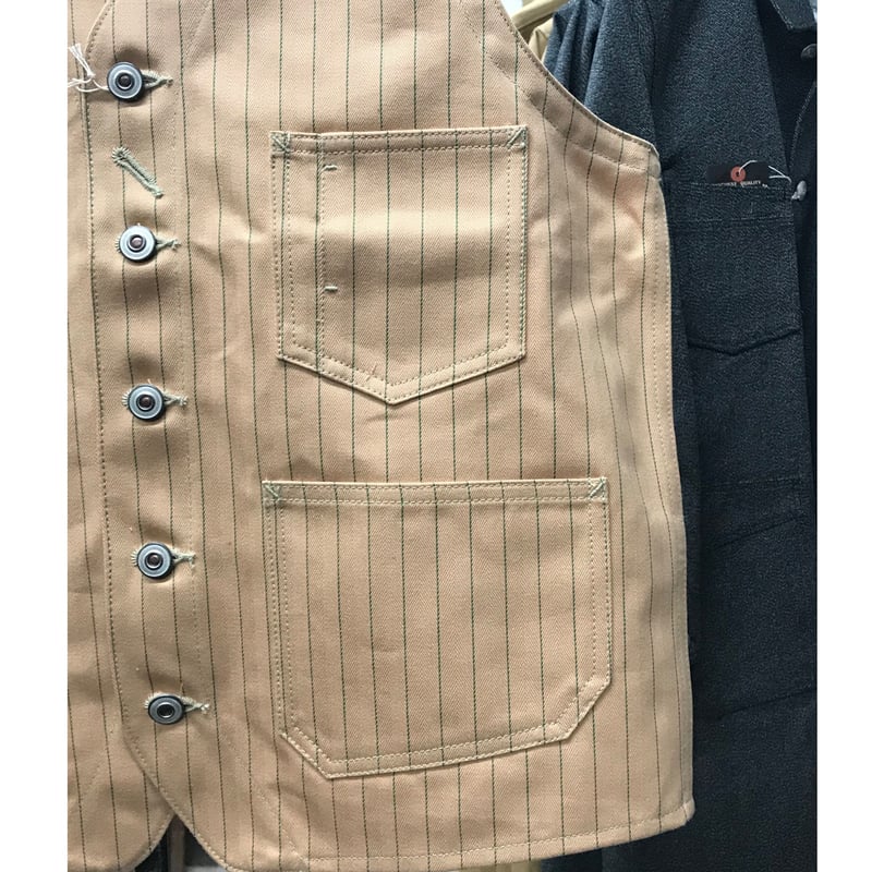 Standard Railroader Work Vest LOT1536SP Shank C