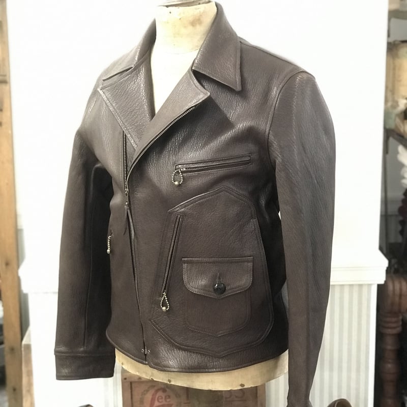 JOHNSON BROS Goatskin Leather Sports Jacket LOT