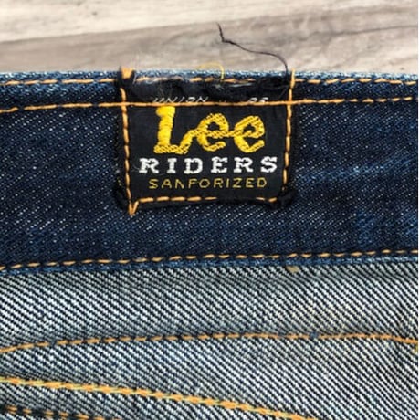 Vintage Lee 101Z サイド 黒タグ