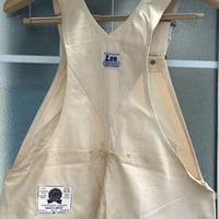 Vintage Lee P44 Off White Overalls DEAD STOCK NOS