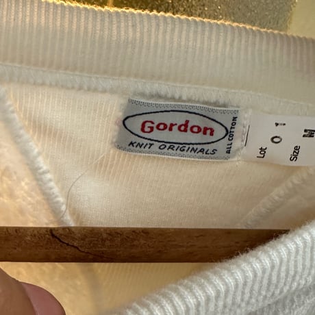 Gordon Double V Freedom Sleeve Sweat VINTAGE WHITE