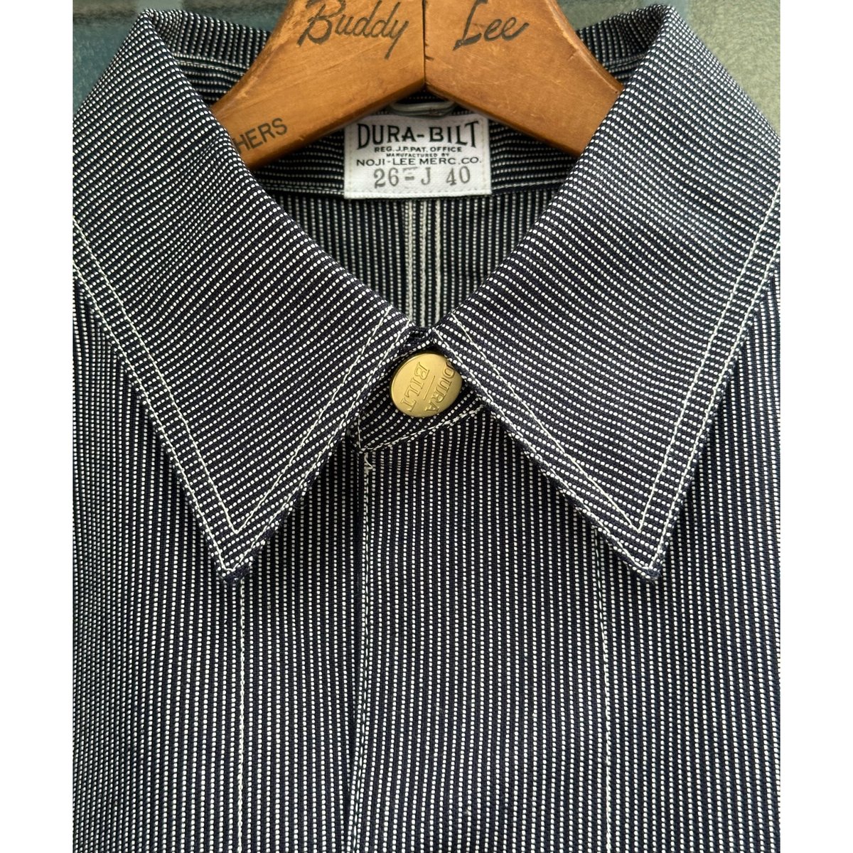 DURA-BILT JACKET 26-J PIN STRIPE | Shank Clothi