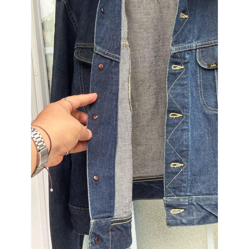 Vintage Lee 101-J 赤タグ 真っ紺 | Shank Clothing & An