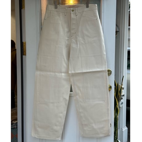 DURA-BILT 3 SERIES Double Knee & Double Hip Painter Pants 34-W OFF WHITE TWILL