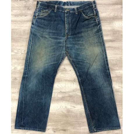 Vintage Lee 101Z サイズ表示入り黒タグ ヒゲ ハチノス