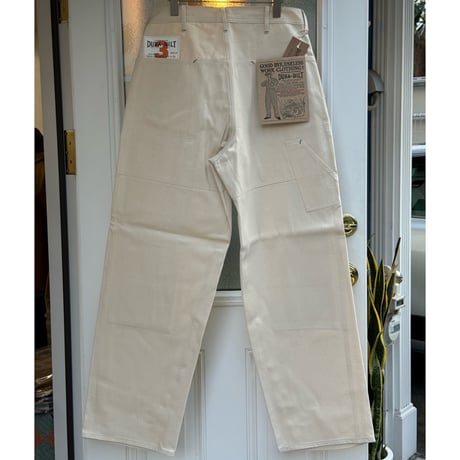 DURA-BILT 3 SERIES Double Knee & Double Hip Painter Pants 34-W OFF WHITE TWILL