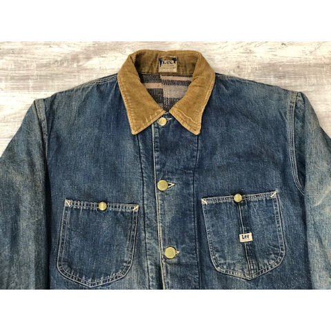 Lee デニムカバーオール 91-LJ 復刻 裏地付 Vintage Lee 91-LJ | Shank Clothing & Antiques