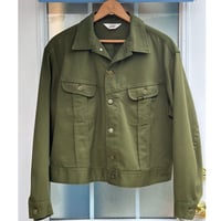 Vintage Lee GREEN TWILL JACKET