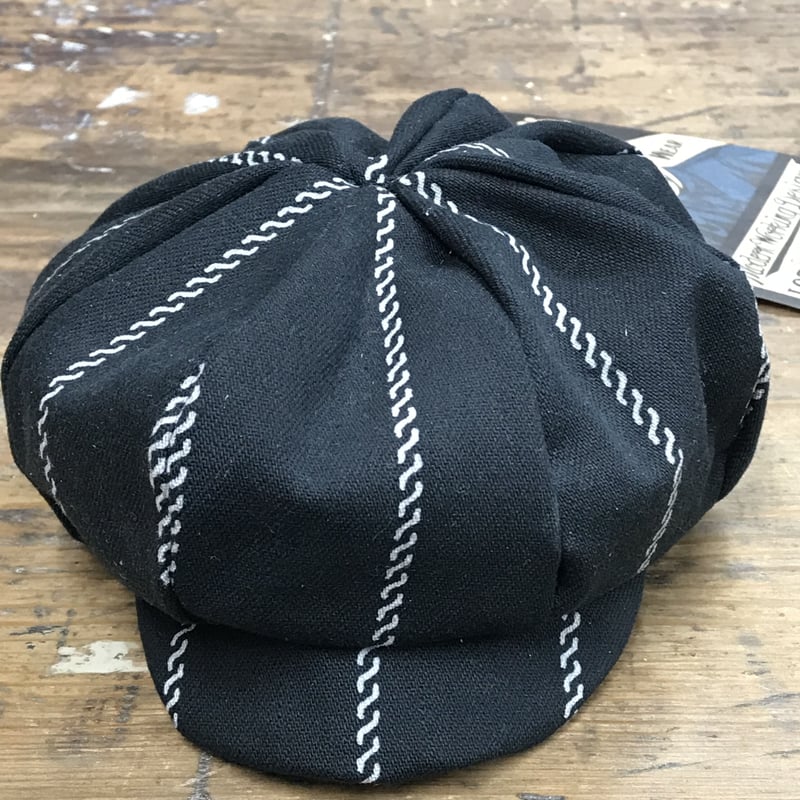 Buddy Lee Doll Casquette BLACK ROPE WABASH STRI
