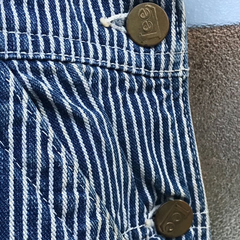 Vintage Lee 98SB Hickory Overalls | Shank Cloth