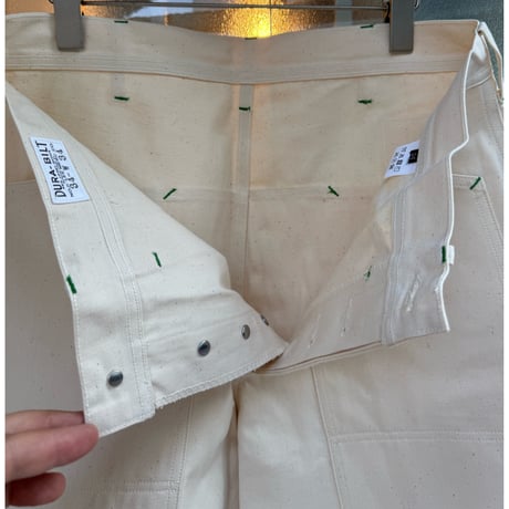 DURA-BILT 3 SERIES Double Knee & Double Hip Painter Pants 34-W OFF WHITE TWILL