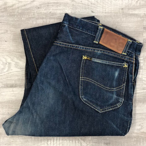 Lee101z リー　サイド黒タグ　ヴィンテージ 60年代70年代　w40 古着 60年代 リー Lee 101Z サイド黒タグ ストレートデニム