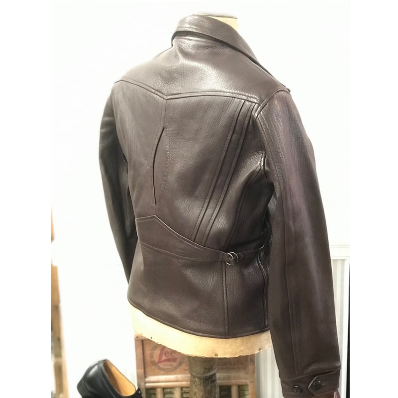 JOHNSON BROS Goatskin Leather Sports Jacket LOT...