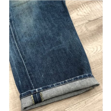 Vintage Lee 101Z サイズ表示入り黒タグ ヒゲ ハチノス