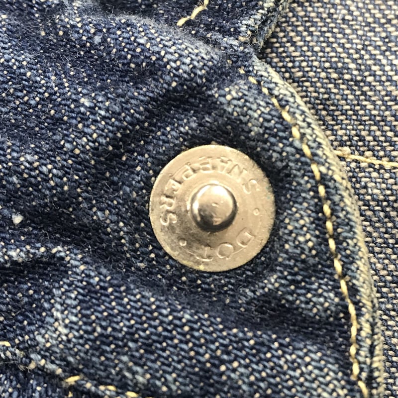 Vintage LEVI'S Short Horn Denim Western Shirts