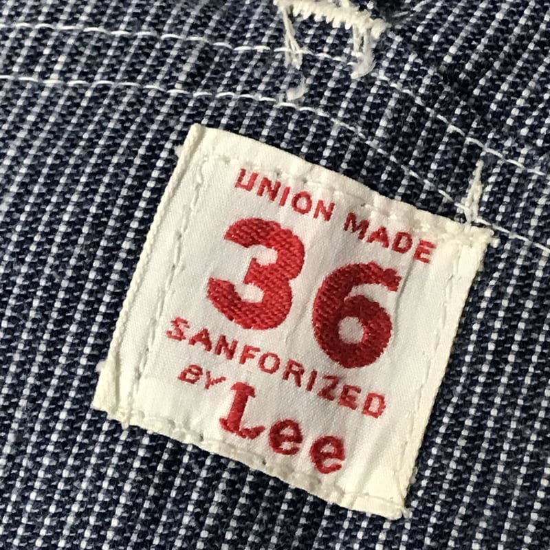 Vintage Lee 36 Pin Stripe Overalls | Shank Clot