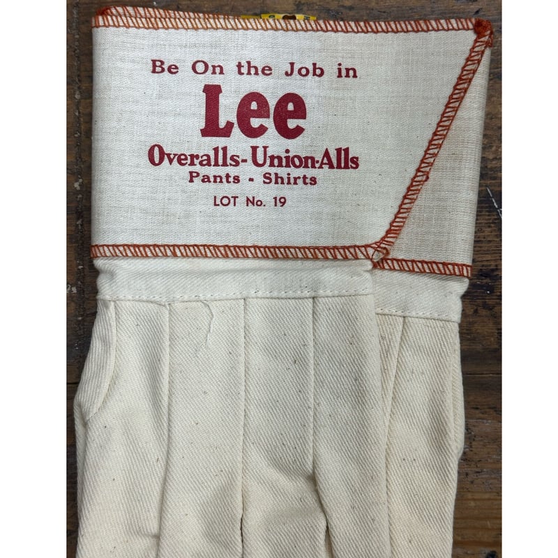 Vintage Lee DEAD STOCK WORK GLOVES | Shank Clot