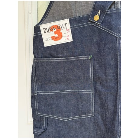 DURA-BILT 3 SERIES Low Back Overalls 31-LB 10oz DENIM
