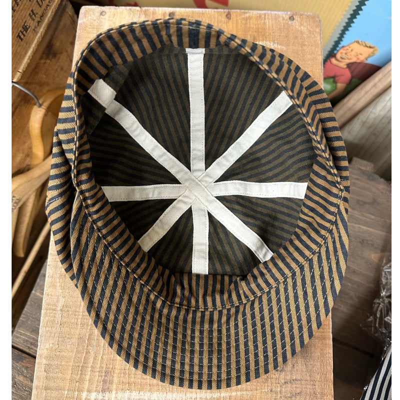 ダッパーズ DURA-BILT WORK CASQUETTE C-59 DURA-BILT WORK CASQUETTE C-59 BROWN HICKORY | S