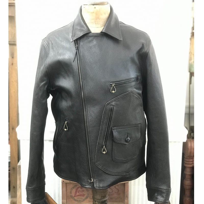 DAPPER'S JOHNSON BROS Sports Jacketサイズ40 JOHNSON BROS Leather Sports Jacket LOT1431 HORSE | dapper's