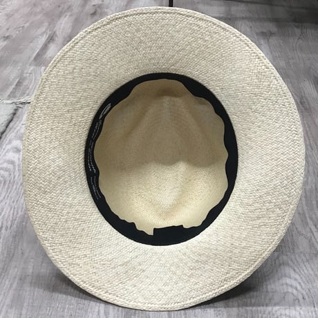 EL SOMBRERO W-Name Panama Hat LOT1563  NATURAL/TRICOLORE